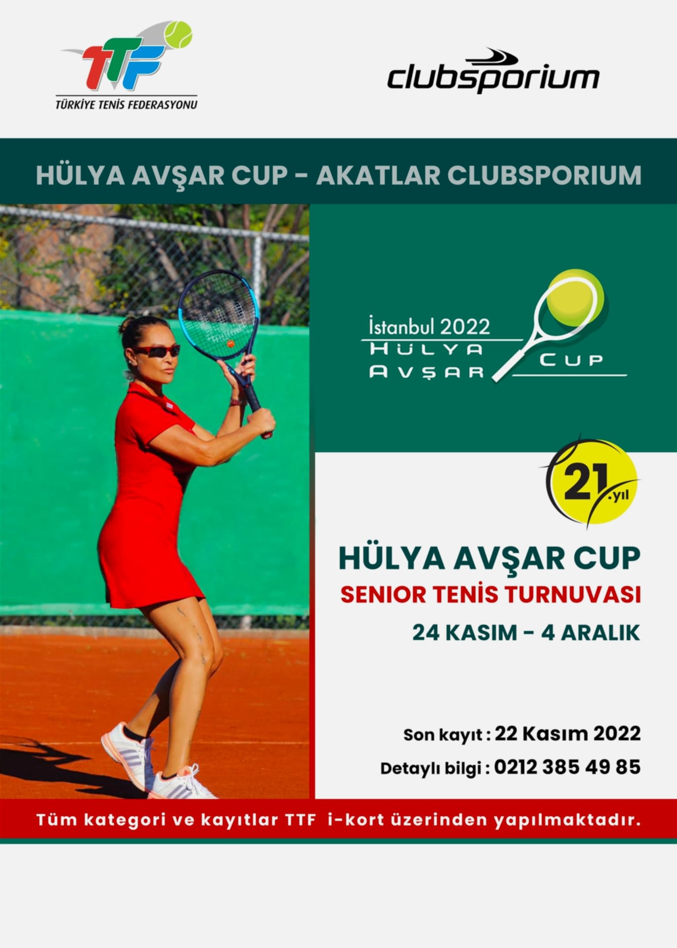 Hülya Avşar Cup Senior Tenis Turnuvası