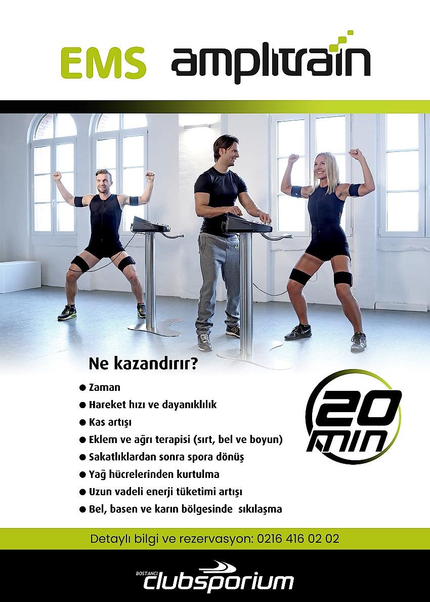 Amplitrain ile İhtiyacın Olan Sadece 20 Dakika !